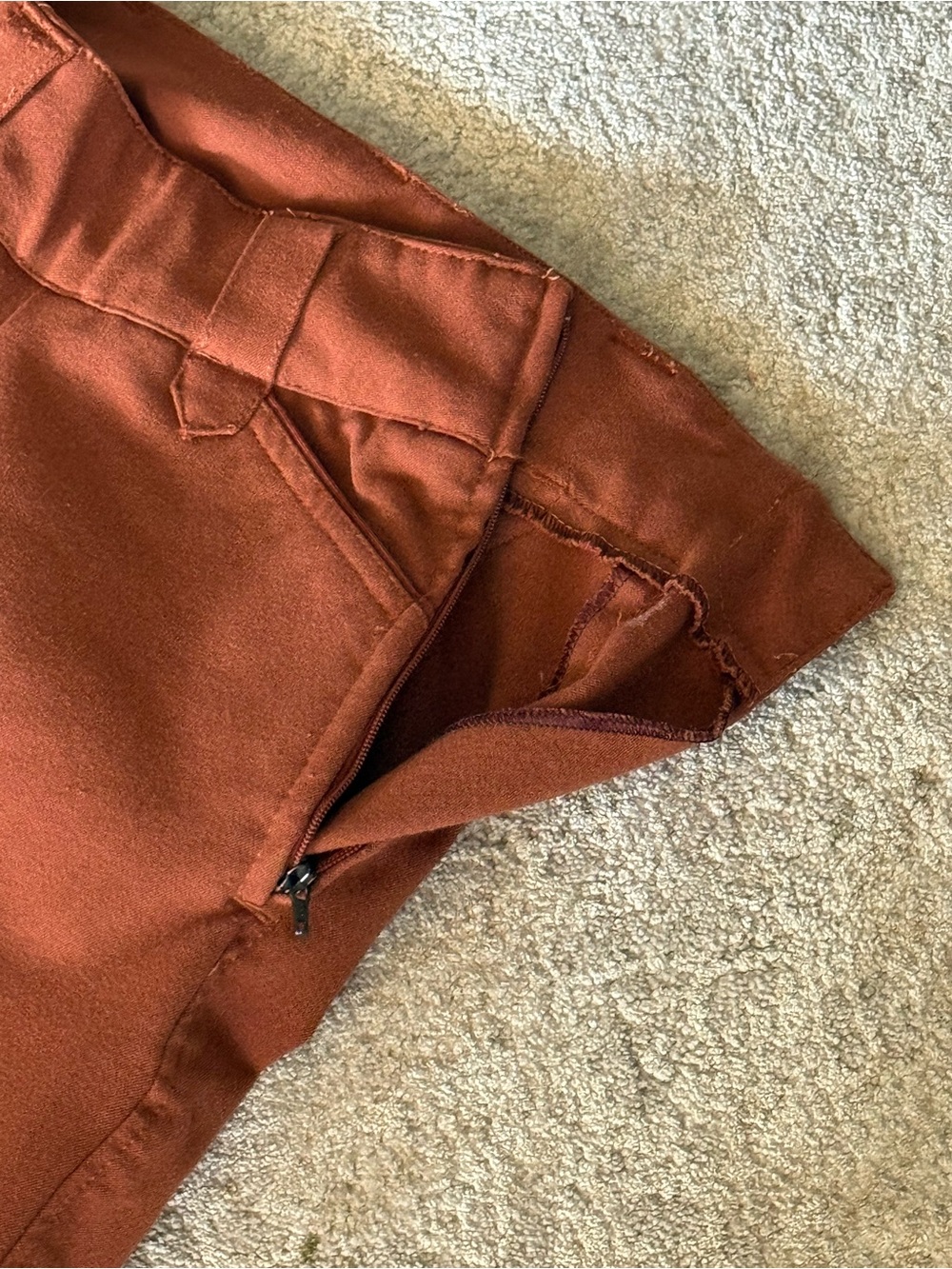 Piper Orange RidingPants breeches sz 24 - Picture 6 of 10